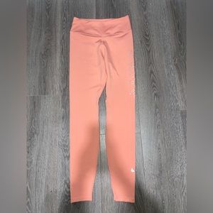 Nike Dry-fit women’s salmon pink leggings! Size Small